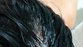 Novinha's Hidden Blowjob and Anal Massage with Japanese Amateur