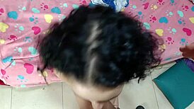 Hermanastra Caliente Me Hace Una Garganta Profunda Luego Le Follo Duro El Coño Y Me Corro En Su Cara - Porno Amateur En Español