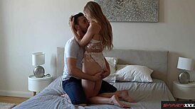 Petite Blonde Cant Stop Cumming