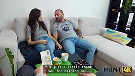 You must earn more or she'll fuck those strangers instead