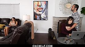 i love watching daddy fuck his girls in every position.