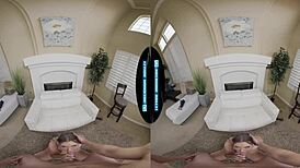 Your wife doesn't have double Ds like me. Fucking the babysitter in VR!