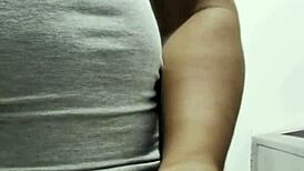 Cum twice by video call sex with her aisagirl