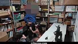 LP officer fucks bratty stepdaughter in plea deal! Clothes ripped, doggystyle!