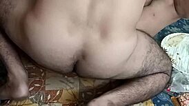 fat desi indian stepmom with young stepson in bengali scene