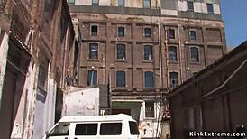 Blonde in Bondage in Latex D