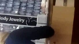 Hidden Candid Shots Of Sexy Young Booty In Unexpected Places