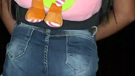 Latina Offers Ass Outdoors