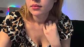 Masturbate Tight Pussy After Shower With Big Natural Tits And Shaved Pussy