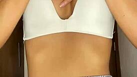 Worship this SMALL PETITE school girl's NUDE body!