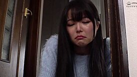 Japanese step siblings explore first time in bedroom