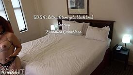 Colombian Mami Feels Intense BDSM Blackbred Creampie Passion