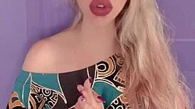 goddess mistress in domination fetish session 😈