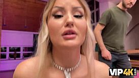 Baby Coco betrays her cuckold boyfriend for a new tattoo