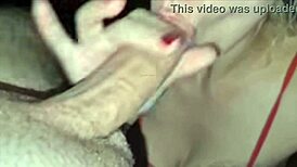 my mouth is overflowing with hot sperm from that monster cock