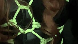 Latina Slut Bound In Bondage For Femdom Assfucking Humiliation!