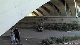 Blonde in Bondage in Latex D