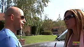 demi delia rides dick and swallows cum