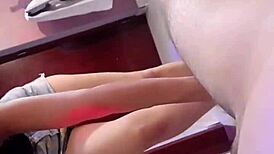 cariñosa visits client for best services, big ass young teen gives oral like goddesses, horny hardcore lesbian sex, calls herself candyboom the prettiest