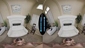 Your wife doesn't have double Ds like me. Fucking the babysitter in VR!