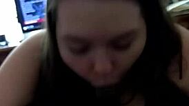 she sucks dick well, but her handjob skills are amazing.