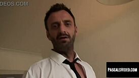 busty redhead princess paris gets choked and pussy slammed by pascal white's big cock!