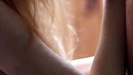 Long Leg Redhead Enjoys Close Encounter With Petite Partner