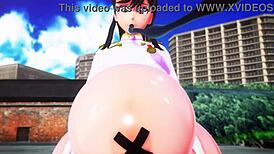 Femdom Mistress Inflates Submissive Girl Like a Balloon in Bizarre Fetish Scene