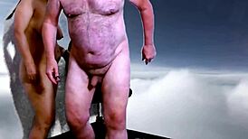 preview of watch i caught an angel with agarabas and olpr, licking shaved pussy to orgasm