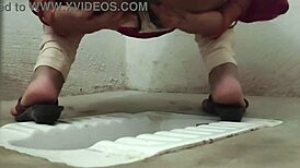 Big ass stepsister pisses in public closeup compilation