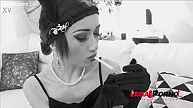 jessi empera in no holes barred fuck session with first triple anal 😈