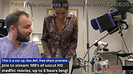 Intriguing behind the scenes of tampa university entrance physical with miss mars spreading