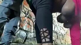 found this hidden tunnel while hiking 😏