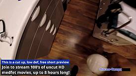 taylor ortega gets sold for science with dildo in pov doggystyle