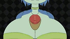 Krystal And Fox Mccloud Engage In Intense Titty Fuck With Monster Cock!