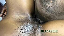 African Teen Housemaid Fucked From Behind And Creampied