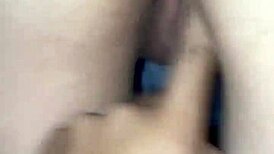 Homemade terrace video of young argentinian babe in first casting