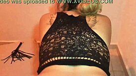 my follower bent me over in the red room for anal