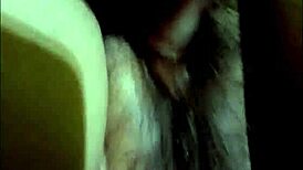 College girl shares intimate moment with stepbrother in homemade setting