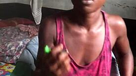 Crazy Bitch Smoking in Lord's Room While Wearing Sexy Clothes 😈