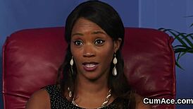 Slutty Hottie Faces Blowbang, Swallowing Cumshots And Jizz In Bizarre POV Scene