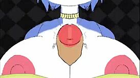 Krystal And Fox Mccloud Engage In Intense Titty Fuck With Monster Cock!