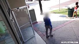 breezy grinds pussy on officer rusty's dick! what little things does she remember?