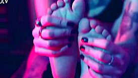 Intense Small Feet Tickling Leads to Total Submission.