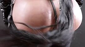 Big furry fetish with huge ass and tits