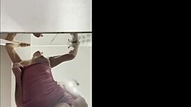 Coming home from the club and punishing my wife with brunette bodybuilder dancing husband ass sexy homemade fingering friend