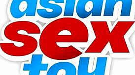 Teen asian girl fucked and creampied in backyard