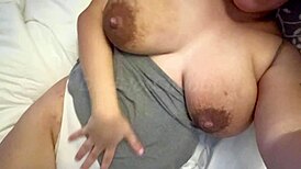 Cute Indian Babe With Big Boobs Masturbating Horny Hairy Pussy