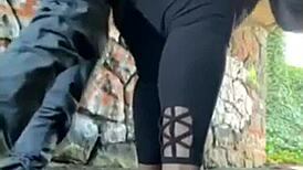 found this hidden tunnel while hiking 😏