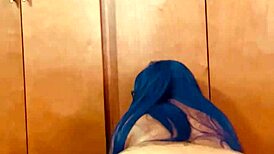 Beautiful pornstar with glasses shakes her ass like a fuck doll today!